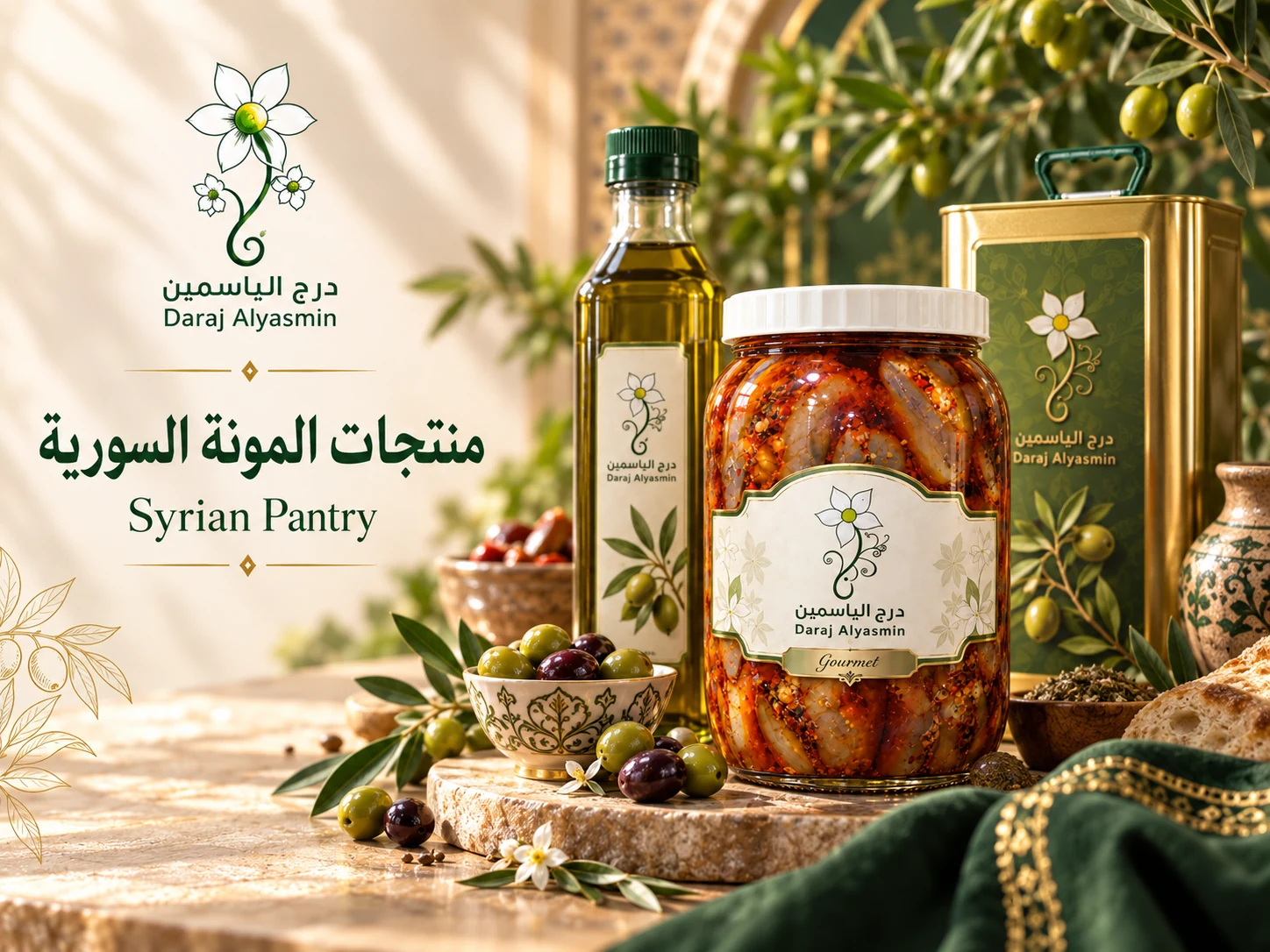 منتجات المونة السورية